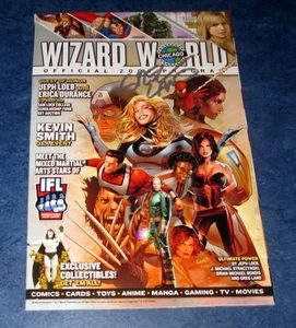 AVENGERS ULTIMATE firmado GREG LAND WIZARD WORLD CHICAGO PROGRAMA 2006 CERTIFICADO DE CERTIFICADO DE AUTENTICIDAD AOU - Imagen 1 de 1