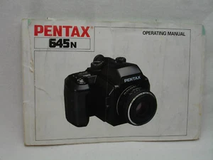 PENTAX 645n CAMERA INSTRUCTION MANUAL GUIDE BOOK ORIGINAL GENUINE - Picture 1 of 9