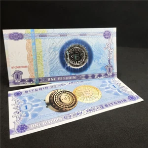 Set 20pcs one BTC Paper Note Paper - Picture 1 of 5