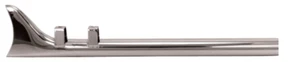 33" Chrome Fishtail Slip On Exhaust Mufflers For 17-24 Harley Touring FLHT 97210 - Picture 1 of 1