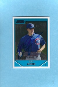 2007 Bowman Chrome Mitch Atkins RC Rookie Auto Hand Signed Autograph