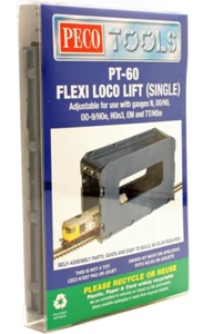 Peco HO Scale ~ New 2024 ~ Flexi Loco Lift ~ Single Set ~ PT-60 - Picture 1 of 2