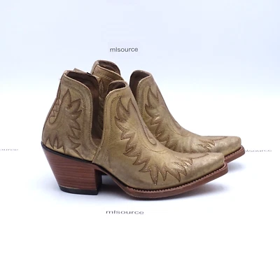 Botas occidentales ARIAT Dixon para mujer talla 7 10027287 doradas envejecidas Foto 1 de 4