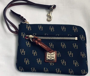 DOONEY & BOURKE Damen MLB Miami Marlins Leder Reißverschluss Clutch Geldbörse - Bild 1 von 3