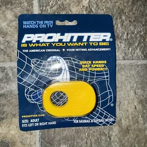 PROHITTER PRO HITTER Baseball Softball Batting Training Aid ADULT SIZE Yello - Picture 1 of 2