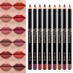 12-Teiliger Lippenkonturenstift Lippenformungsstift Lippenkonturenstift-Set > - Picture 1 of 18