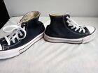 Converse Chuck Taylor All Star High Top Trainers Black&White UK 4 Some Damage..