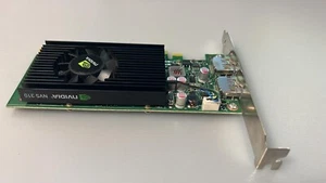NVIDIA Quadro NVS 310 0K3WRC 1GB DDR3 64-bit Graphics Card Dual DVI Low Profile - Picture 1 of 7