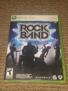 Rock Band Microsoft Xbox 360 Video Game Complete in Box CIB Tested Works - Picture 1 of 3