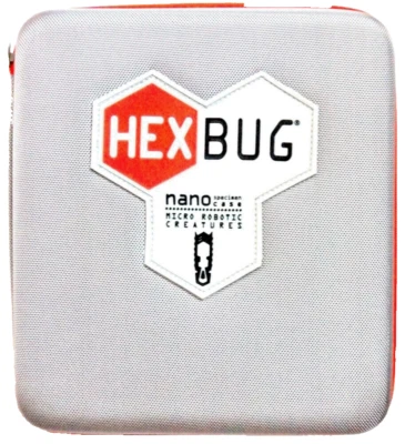 Roboter Spielzeug Hexbug Nano Sammel Etui Hartschalen Box Mini Bruchfest Koffer - Bild 1 von 4