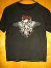 Bullet for My Valentine Winged Skull Rock Tour Music Concert T Shirt Small Black