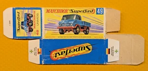 LESNEY Matchbox SUPERFAST - 49 - MERCEDES UNIMOG scatola originale - Foto 1 di 2