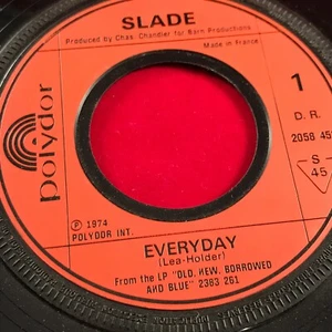SLADE Everyday 1974 UK 7" vinyl single polydor record original French press - Picture 1 of 2