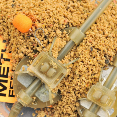 10 Feeder A Pasta Mista Per Pesca Alla Carpa, DAVEYS, Inline Method, UK - Foto 3
