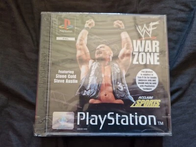 WWF WARZONE Sony Playstation 1 Game PS1 NEW SEALED - Image 1 of 4