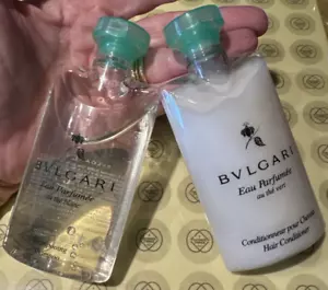 BVLGARI Green Tea Shampoo 2.5 oz and Conditioner 2.5oz each set TOTAL 5 ounces - Picture 1 of 2