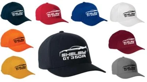 2016-19 Shelby GT350R Mustang Classic Color Outline Design Hat Cap NEW - Picture 1 of 2