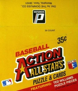 1984 Donruss Baseball Action All-Stars - Empty Display Box - Picture 1 of 1
