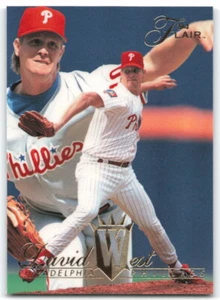 1994 Fleer Flair #419 David West Philadelphia Phillies 2AC - Picture 1 of 2