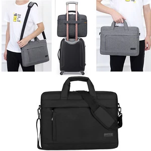 Laptop Notebook Tasche schwarz bis 15,5 bis 38x26cm Gerätegröße wasserfest - Bild 1 von 3