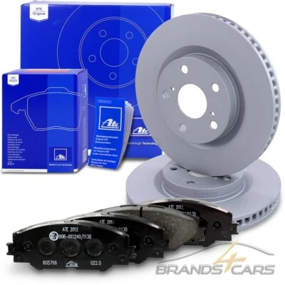 ATE BREMSSCHEIBEN Ø296 +BELÄGE VORNE FÜR TOYOTA AURIS E15 E18 MIRAI RAV-4 A3 A4