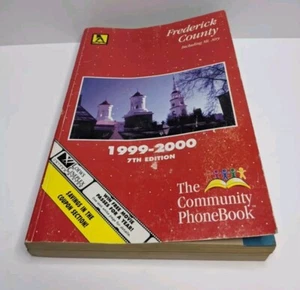 Yellow Pages Frederick County Maryland Mt. Airy Community Phone Book 1999-2000 - Picture 1 of 5