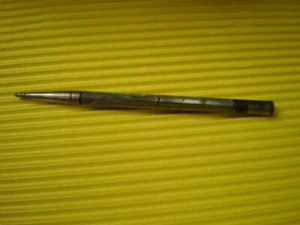 VINTAGE LANGER ALTER GRÜN-SCHWARZER DRUCKBLEISTIFT EVTL. HOLZ #2664 - Bild 1 von 1