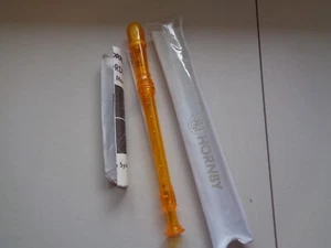 HORNBY Registratore Sistema Barogue Soprano Plastica Trasparente Usato - Foto 1 di 24