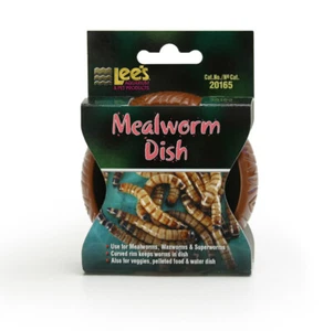 Lee's Mealworm Dish - Plastic 3" Diameter - Picture 1 of 2