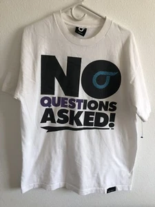 VTG.ORISUE FREE LOVE NO QUESTIONS ASKED Hip Hop Punk BMX SKATE Men's T-shirt L - Picture 1 of 7