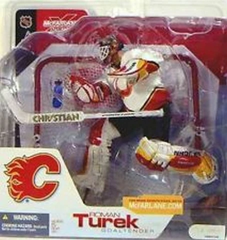 Roman Turek Calgary Flames NHL McFarlane action figure NIP NIB Hockey Czech Rep Cover