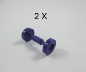LEGO® Dark Purple Wheel Skateboard / Trolley Part 2496 - Picture 1 of 6