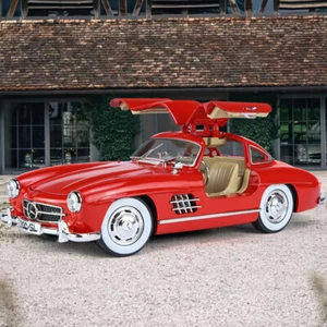 1:24 Mercedes-Benz 300SL Coche Vintage Diecast Modelo Coche Juguete Coleccionable Regalos - Imagen 1 de 14