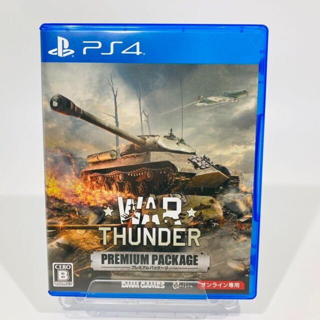 War Thunder Premium Package PS4 Games 2017 for Online Game Import From  Japan