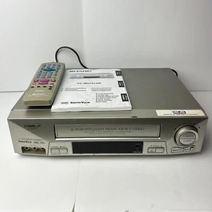 Sharp VC-MH761 | Videoregistratore Videoregistratore Vintage | Telecomando + Manuale | Leggi Descrizione - Foto 1 di 12
