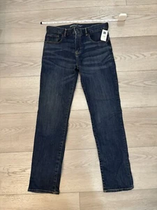 Gap Kids Husky Skinny Blue Jeans Size 16 New With Tag - Picture 1 of 7