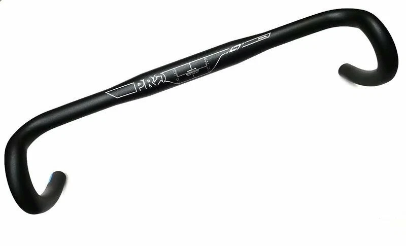 Shimano PRO LT Gravel Alloy Bike Handlebar/Drop Bar,Compact 10°Flare 31.8mmx46cm - Image 1 of 1