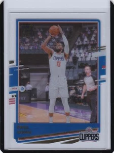 Paul George 2020-21 Clearly Donruss Gold #50 - Clippers - Imagen 1 de 1