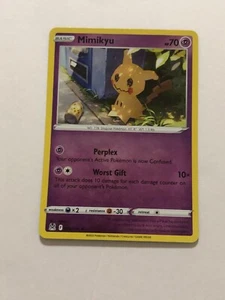 Pokemon Card Lost Origin Reverse Holographic Mimikyu 080/196 NM - Picture 1 of 2