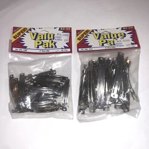 FRENCH BARRETTES, 2in & 3in, 32 pcs, NOS Nicole Industries - Picture 1 of 5