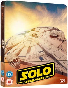 Solo: A Star Wars Story Limited Edition 3D/2D Blu Ray Steelbook Han NEW SEALED - Picture 1 of 4