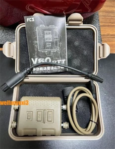 Military Multifunctional Dual Channel FCS V60 Tactical Headphone PTT PRC148 152 - Picture 1 of 12