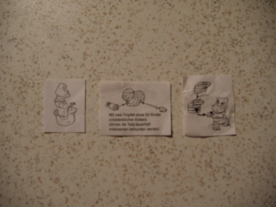 3 ZBA "Happy Hippo Hollywood, Aqualand, Pinky Piggys" 1997 / 2000 - Bild 1 von 1