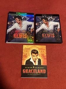 Elvis (Ultra HD +Blu-Ray, 2022) Includes Slipcover No Digital Code - Picture 1 of 5