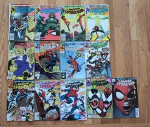 Lote de 13 Amazing Spider-Man 231 232 233 234 247 349 352 354 356 357 358 363 65. - Imagen 1 de 6