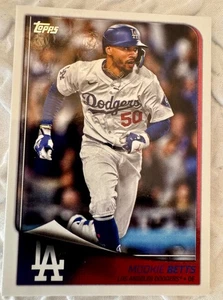 2025 Topps Mookie Betts #91 Flagship Collection Los Angeles Dodgers - Bild 1 von 2