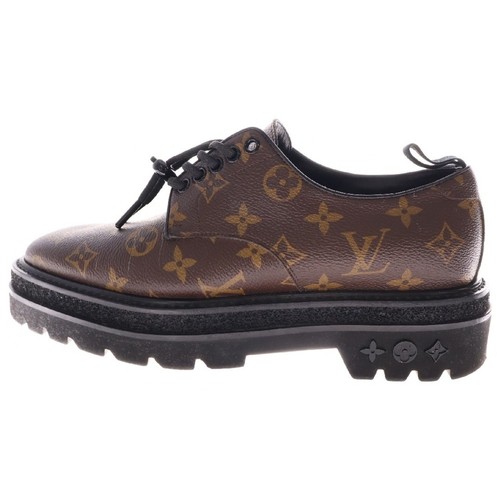 LOUIS VUITTON（LV） Scarpa Louis Vuitton LV Black Ice Line Monogram 7 1 2 Marrone DI0211 Usata 95b5ea5126