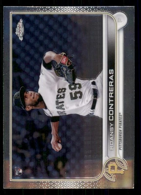 2022 Topps Chrome #53 Roansy Contreras RC - Image 1 of 2