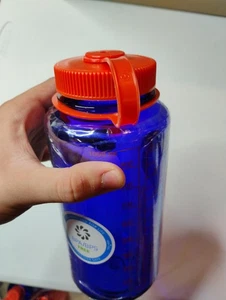 Nalgene 32oz Sustain Wide Mouth Bottle ~ Periwinkle - Picture 1 of 5