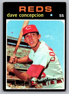 1971 TOPPS #14 DAVE CONCEPCION REDS ROOKIE - Picture 1 of 3